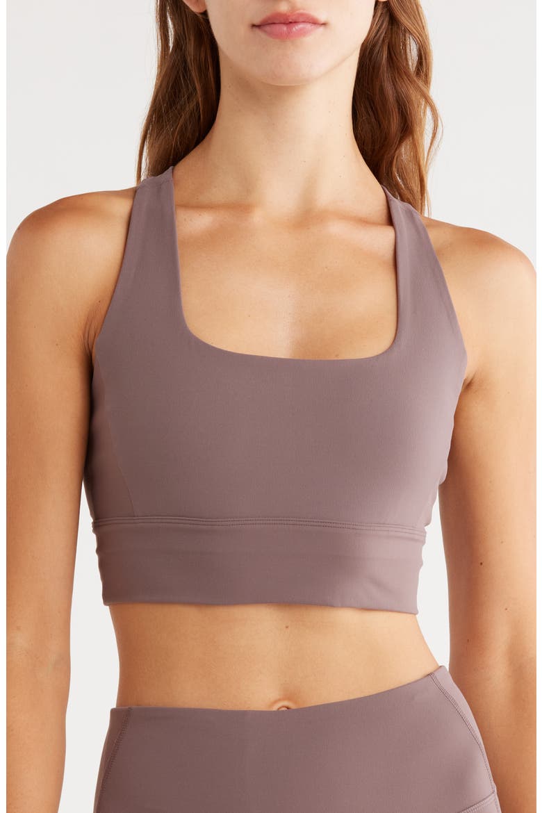 Perform Sports Bra, Main, color, GREY PLUM