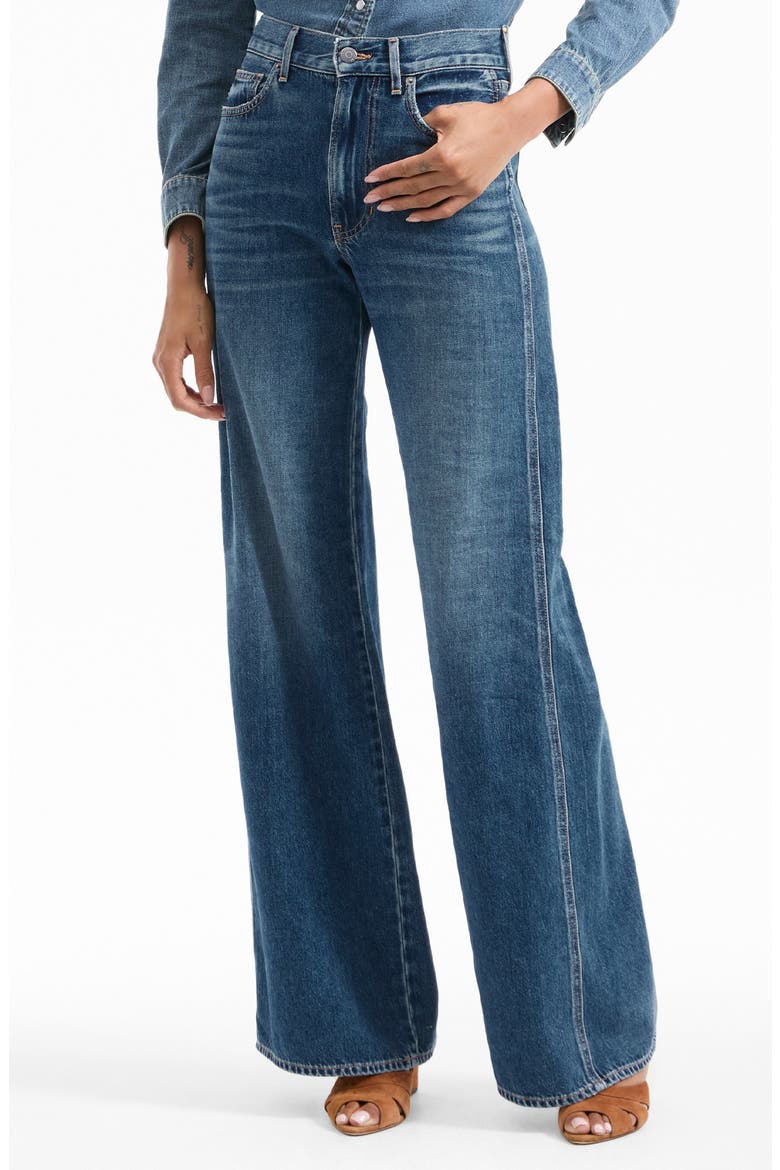 Kasey Wide Leg Jeans, Main, color, CITY STROLL