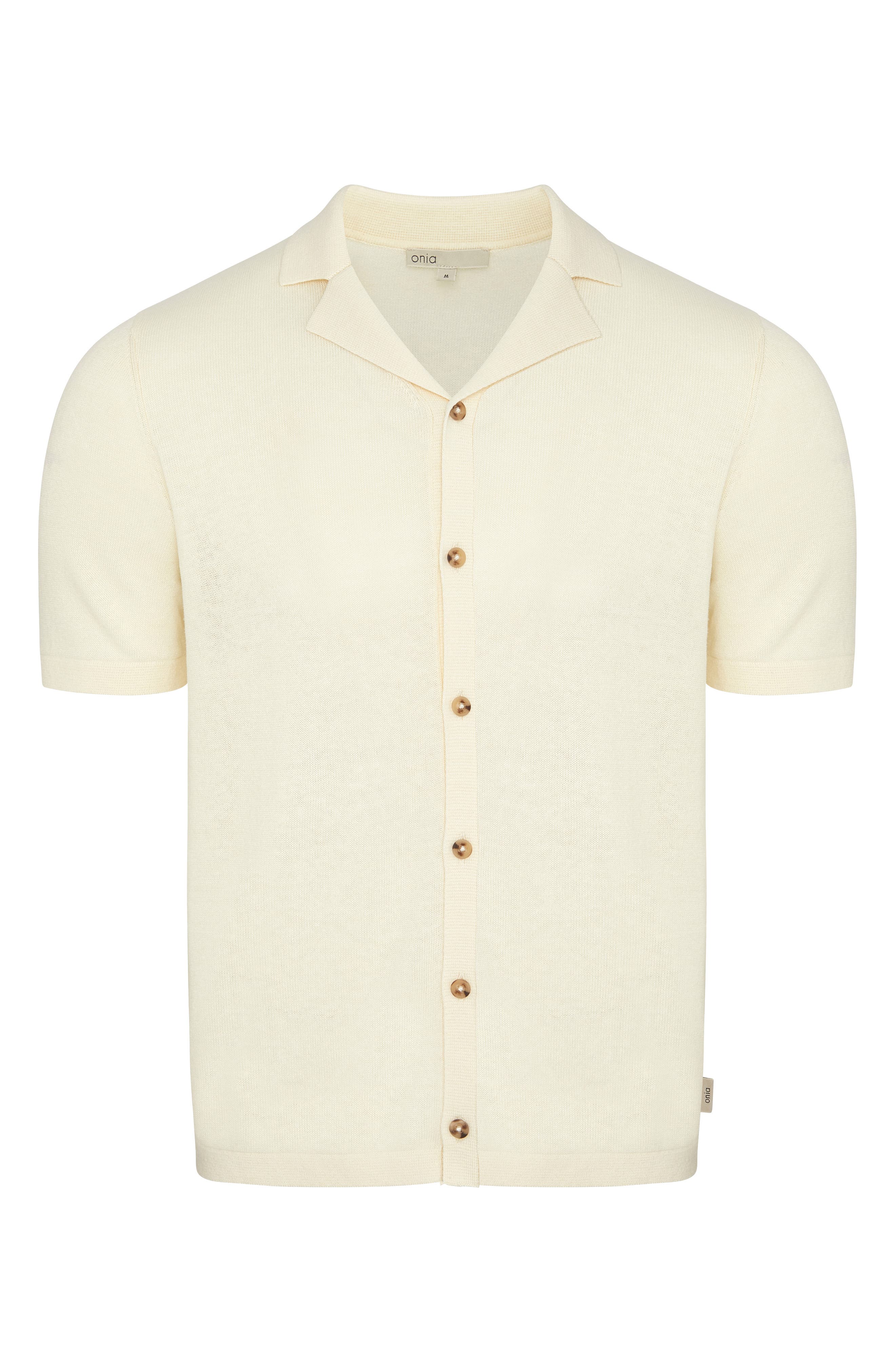 Cotton Linen Blend Camp Sweater - image 3