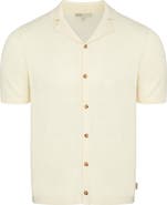 Onia Cotton Linen Blend Camp Sweater