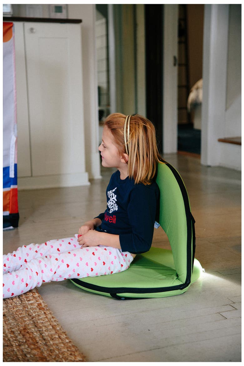 Kids' Multi Fold Padded Seat, Alternate, color, GREEN