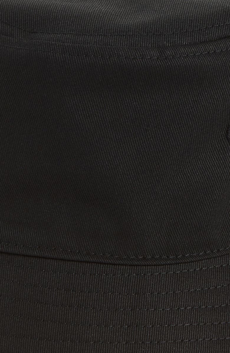 Open Edit Twill Bucket Hat, Alternate, color, Black