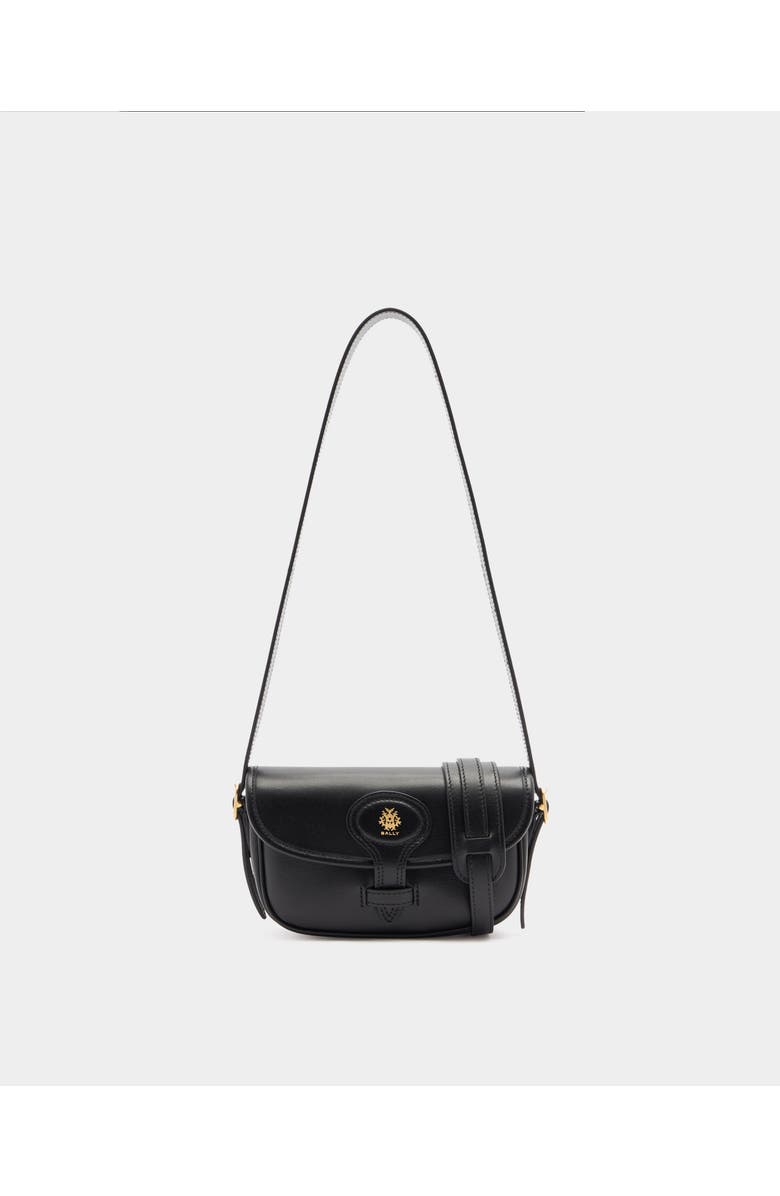 Bally Beckett Minibag in Calf Leather, Main, color, Black