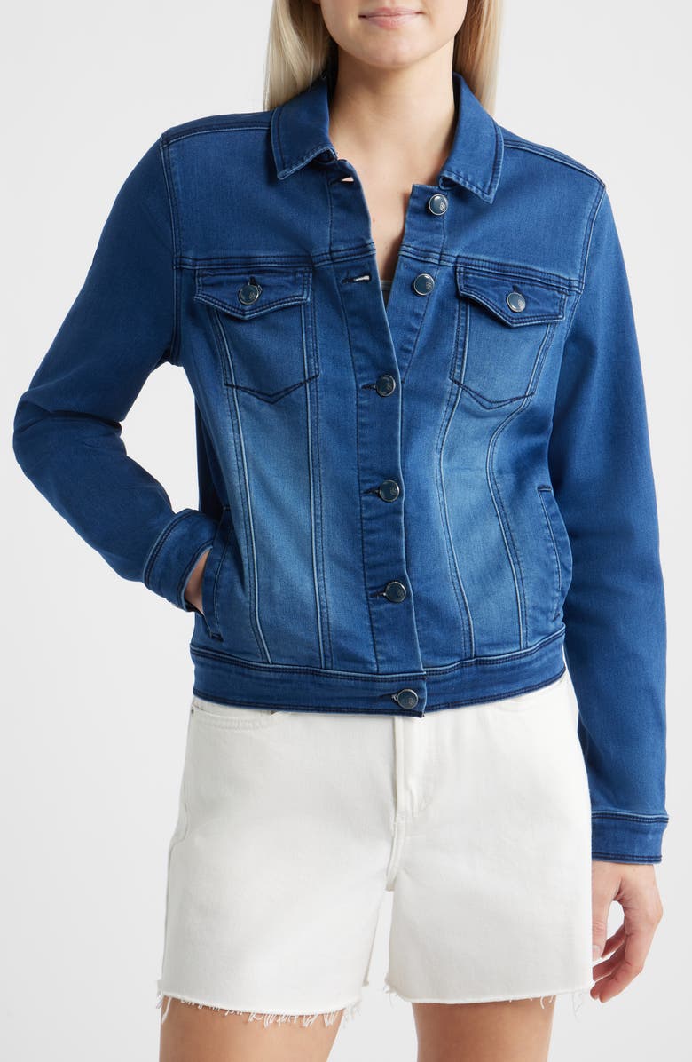 1822 Denim Better Butter Stretch Denim Jacket, Alternate, color, Arlyn
