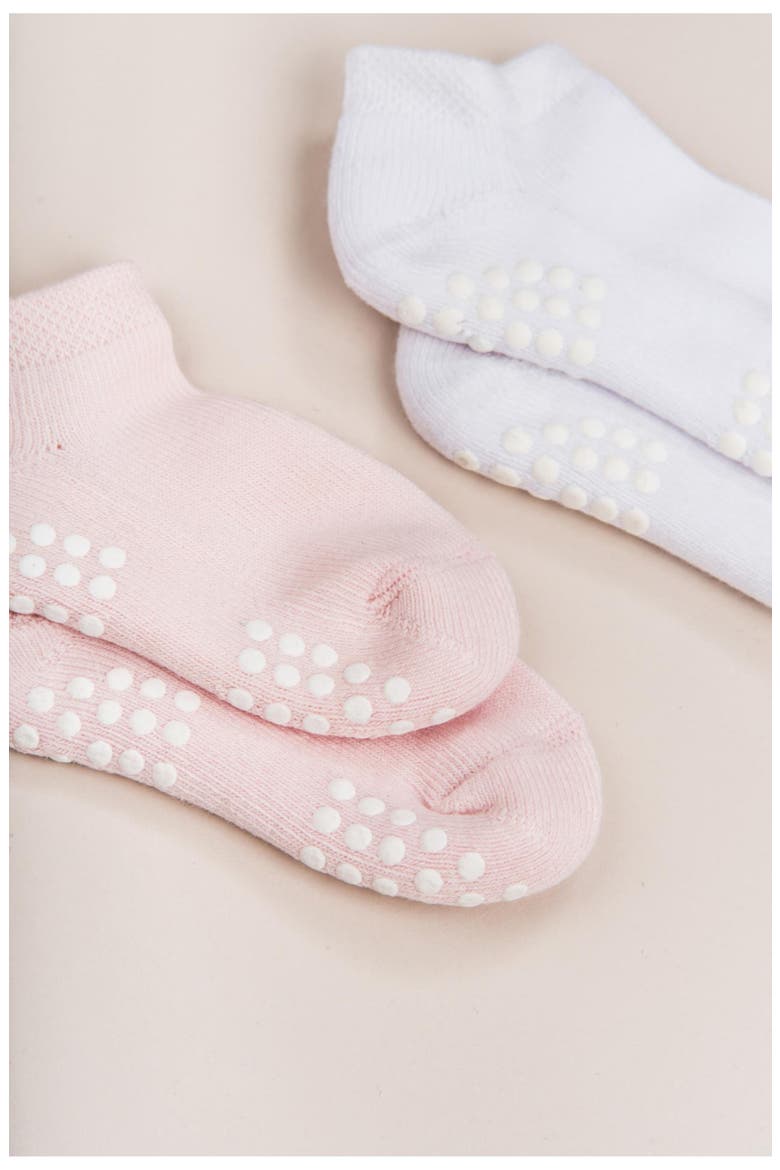Set X2 Media Tenis, Alternate, color, White & Pink