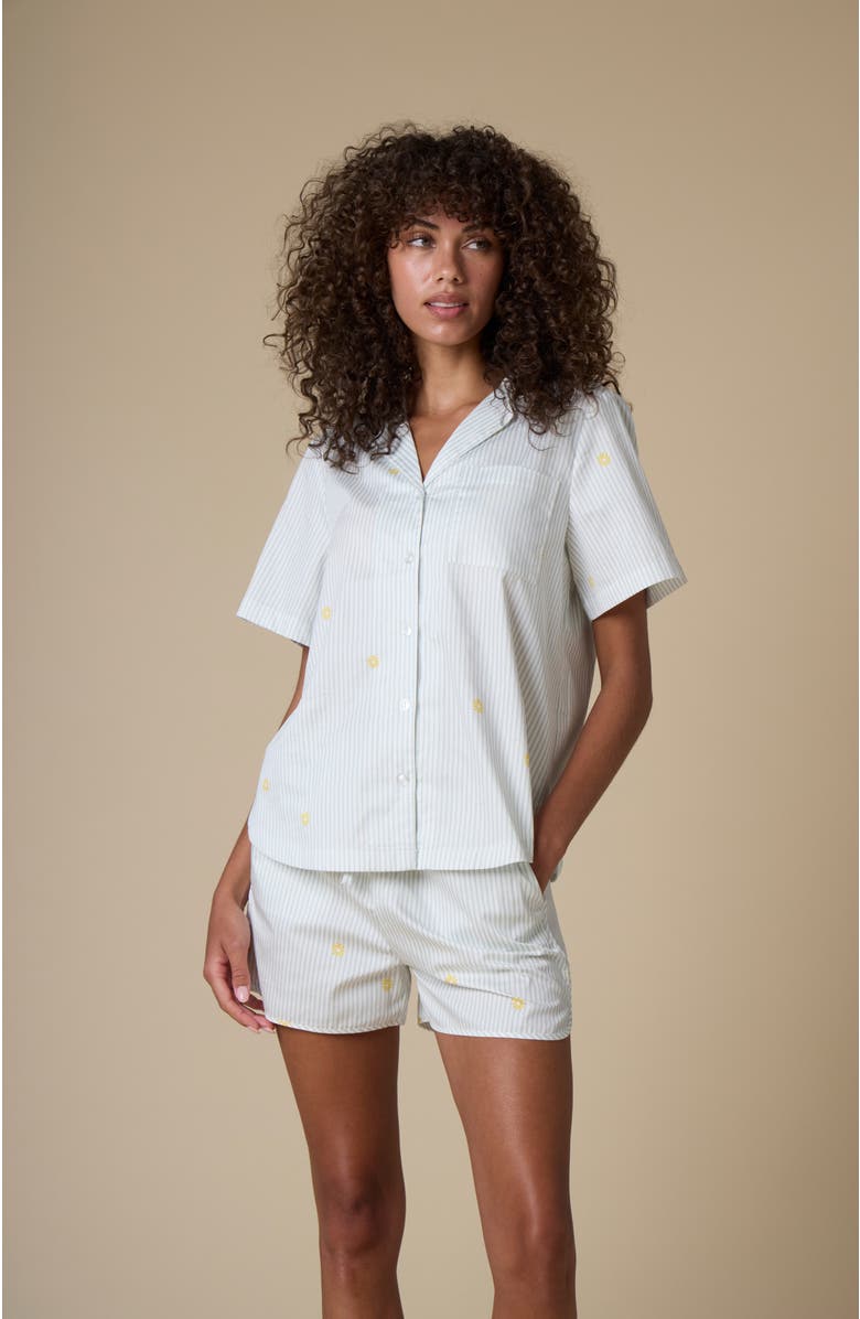 noon Cotton Pajama Shorts, Main, color, 