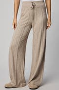 Splendid Cable Drawstring Wide Leg Pants