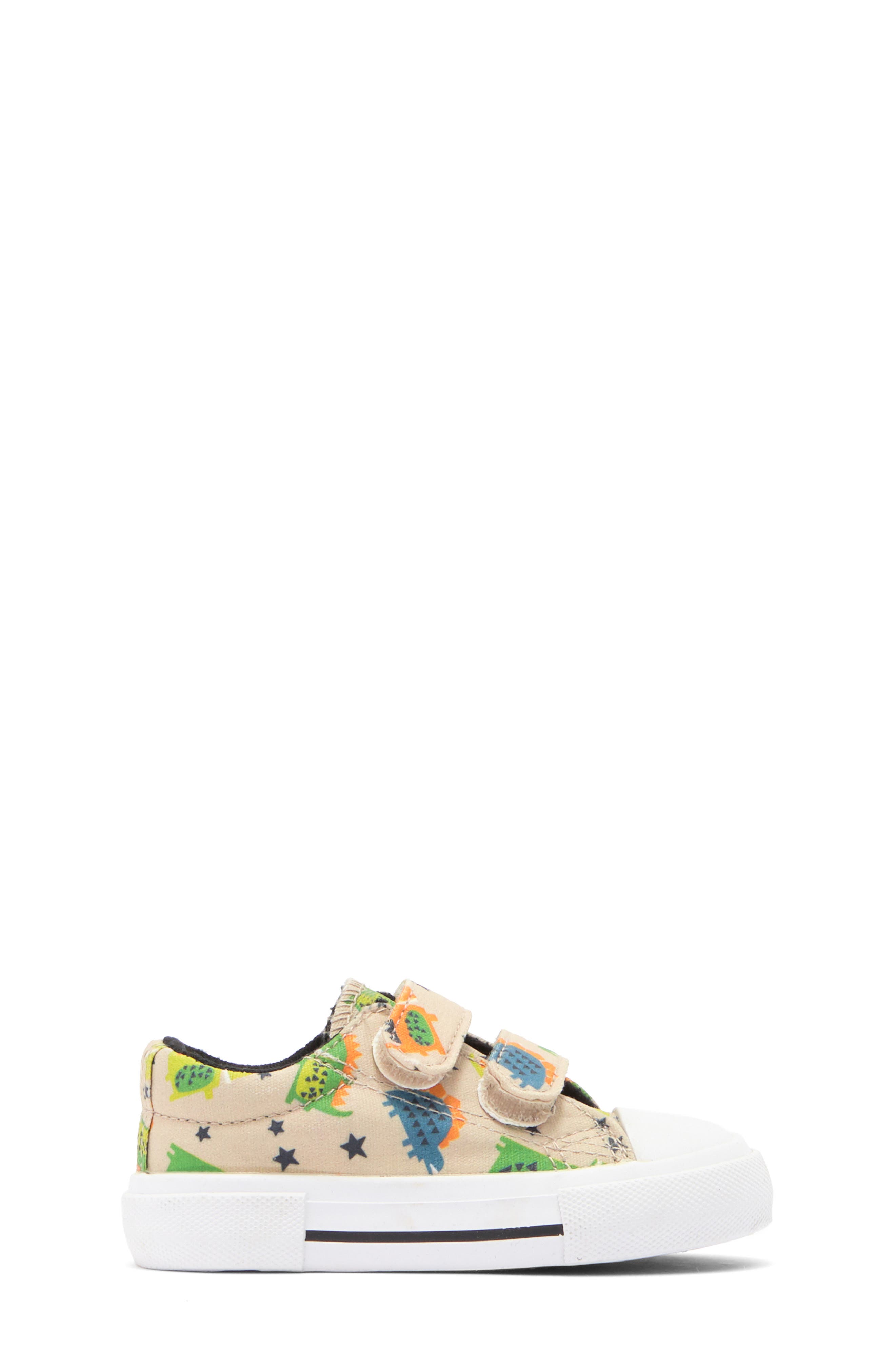 Emma New York Kids' Dino Cap Toe Sneaker, Alternate, color, Grey Dino