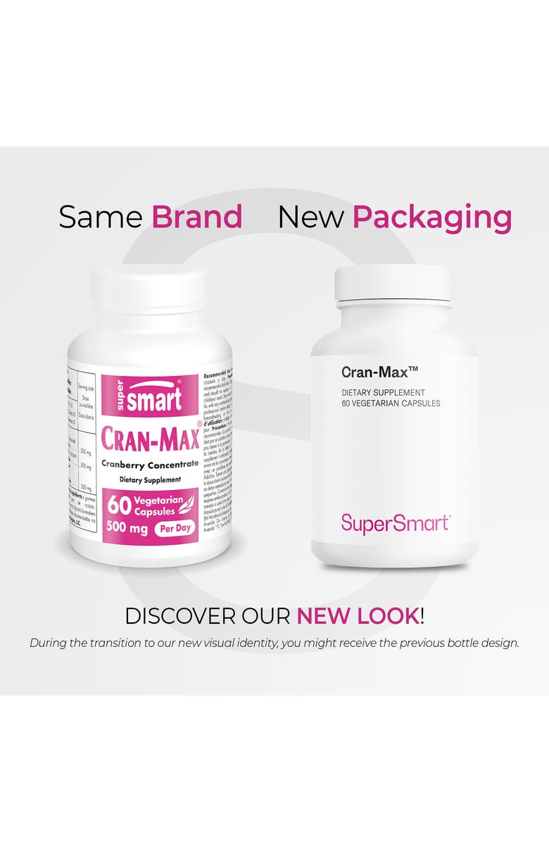 SuperSmart Cran-Max 500mg per Day, Alternate, color, NO COLOR