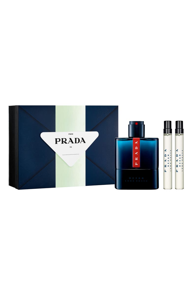 Prada Luna Rossa Ocean Fragrance Set USD $165 Value, Alternate, color,