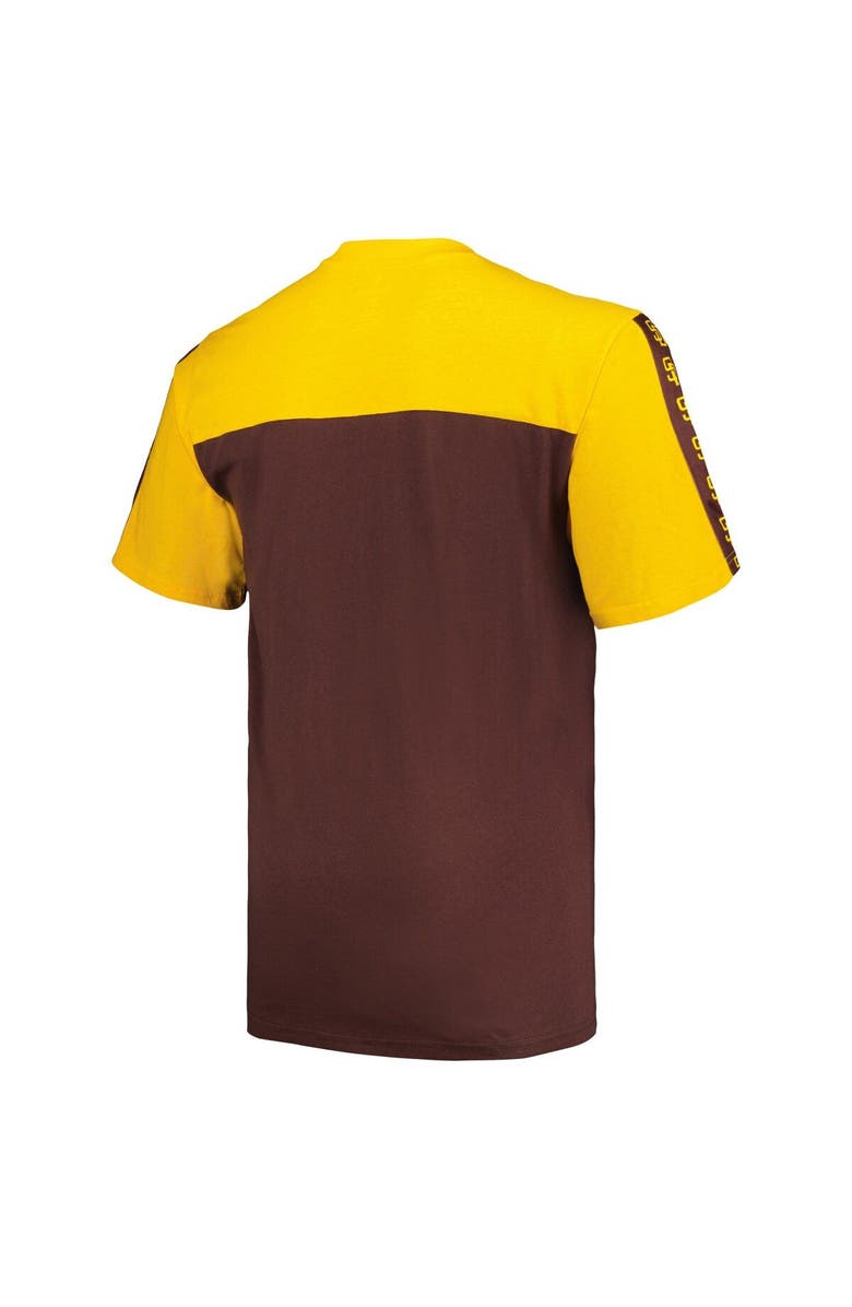 PROFILE Men's Profile Gold/Brown San Diego Padres Big & Tall Yoke Knit T-Shirt, Alternate, color, Gold