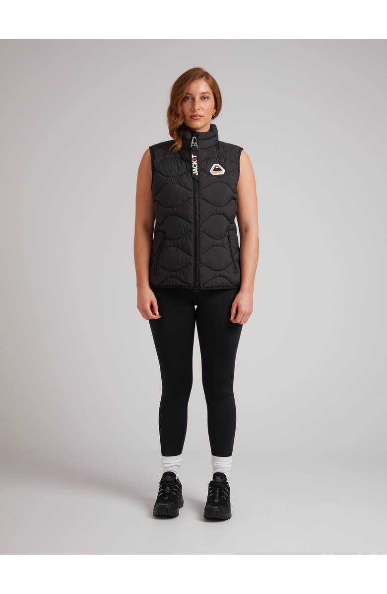 JACK1T Orb1T High Neck Gilet, Alternate, color, Black