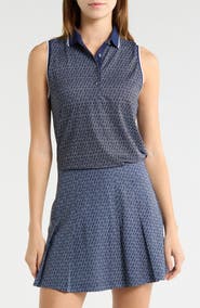 Greyson G-Thing Scarlett Sleeveless Polo