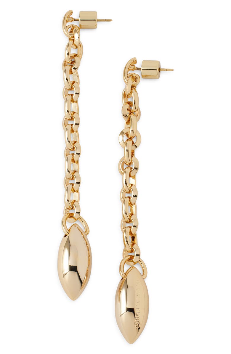 Jennifer Fisher Link Drop Earrings, Alternate, color, Yellow Gold