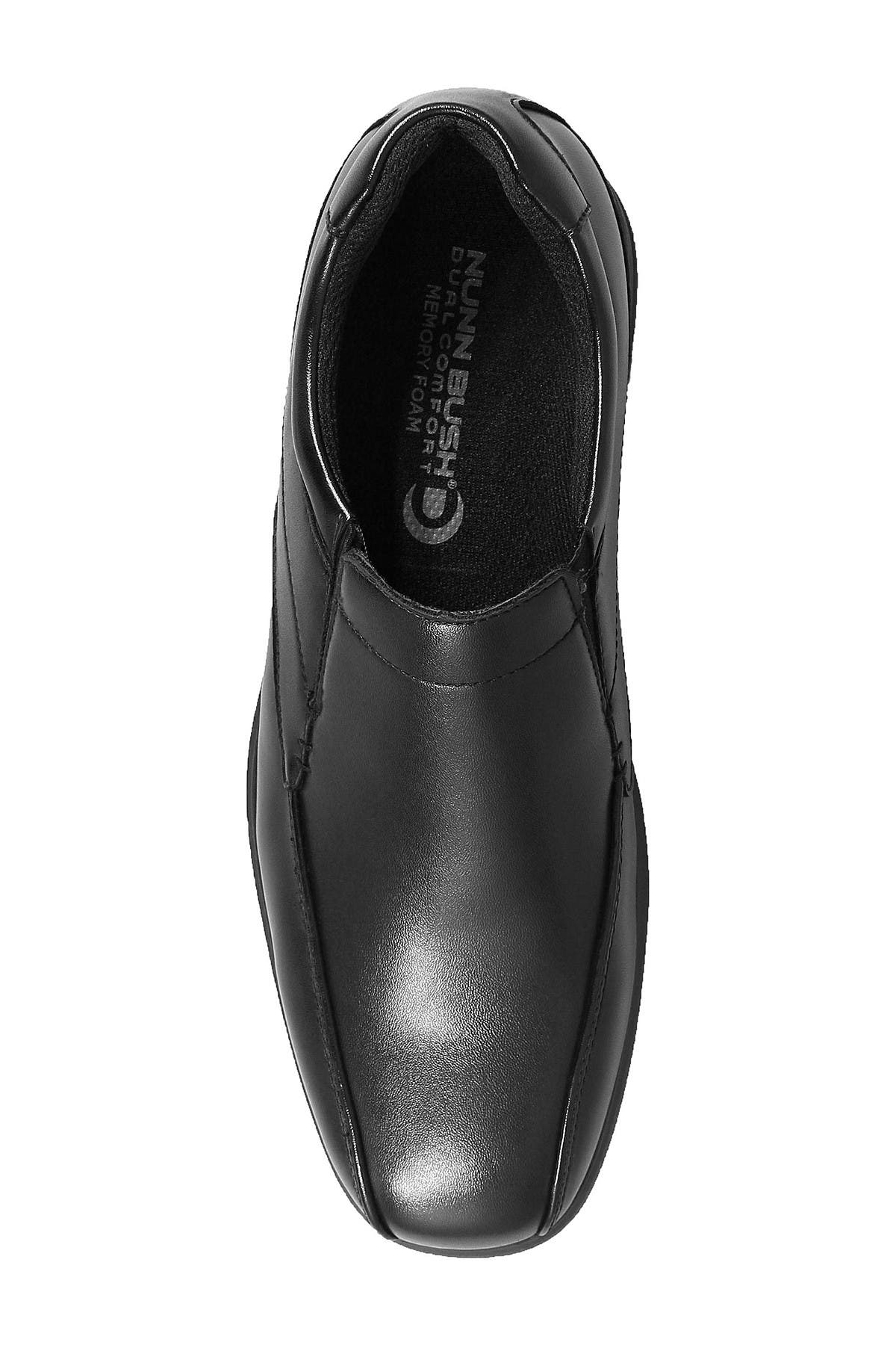 NUNN BUSH Sanford Slip-Resistant Slip-On Work Loafer - Wide Width Available, Alternate, color, Black
