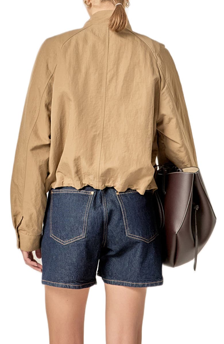 English Factory Snap Bomber Jacket, Alternate, color,