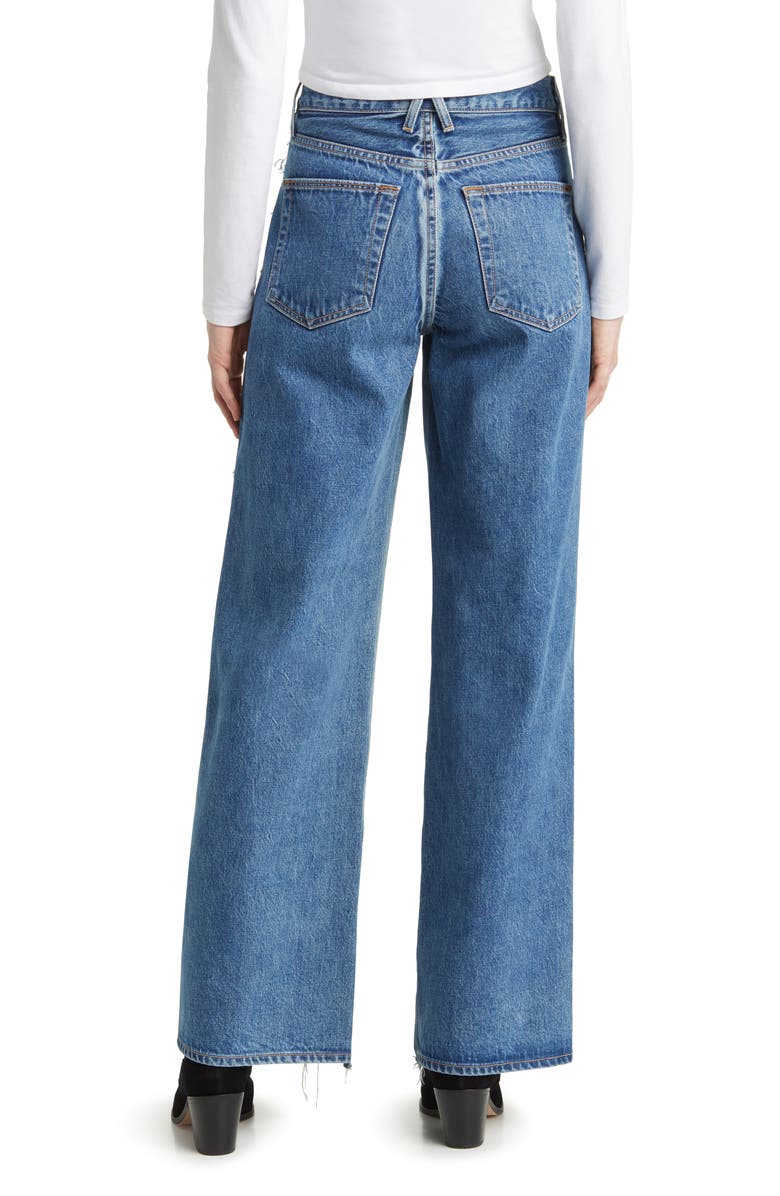 SLVRLAKE Grace Reworked Panelled Wide Leg Jeans, Alternate, color, 