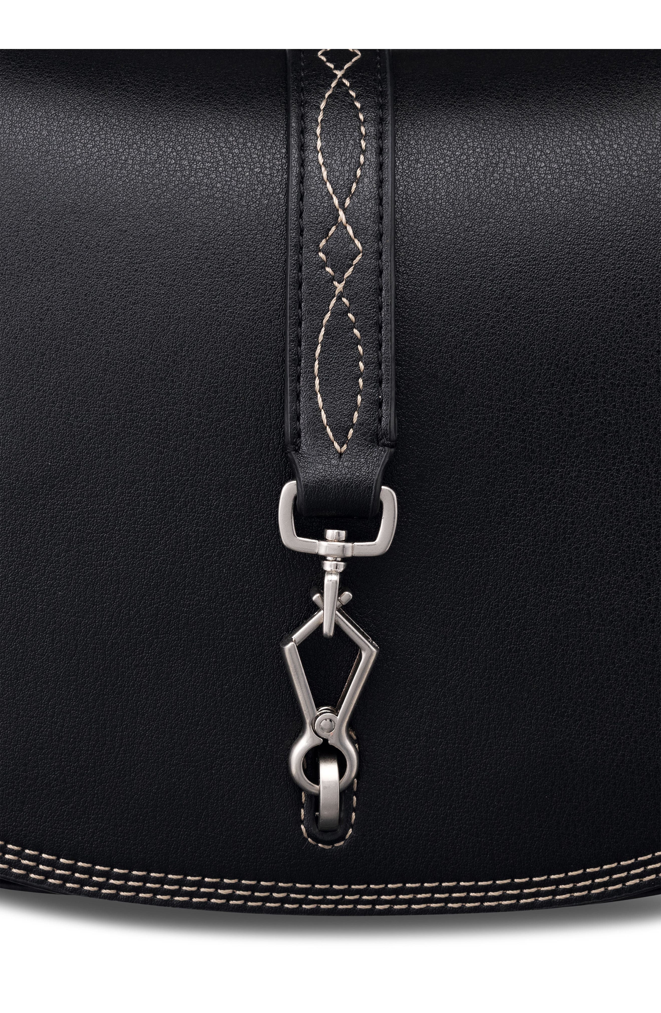 Oryany Western Stitch Saddle Crossbody Bag, Alternate, color, 