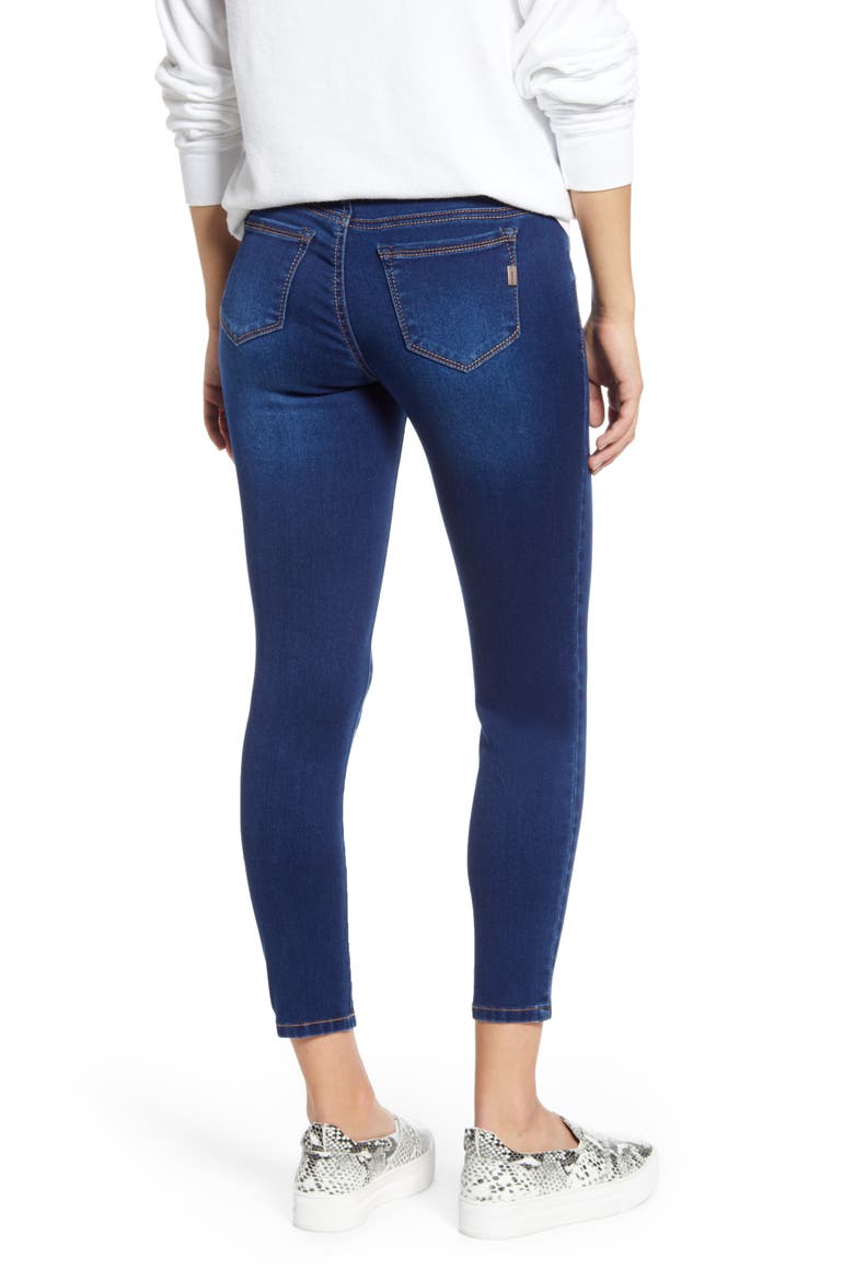 Butter Crop Skinny Maternity Jeans, Alternate, color, LENNOX