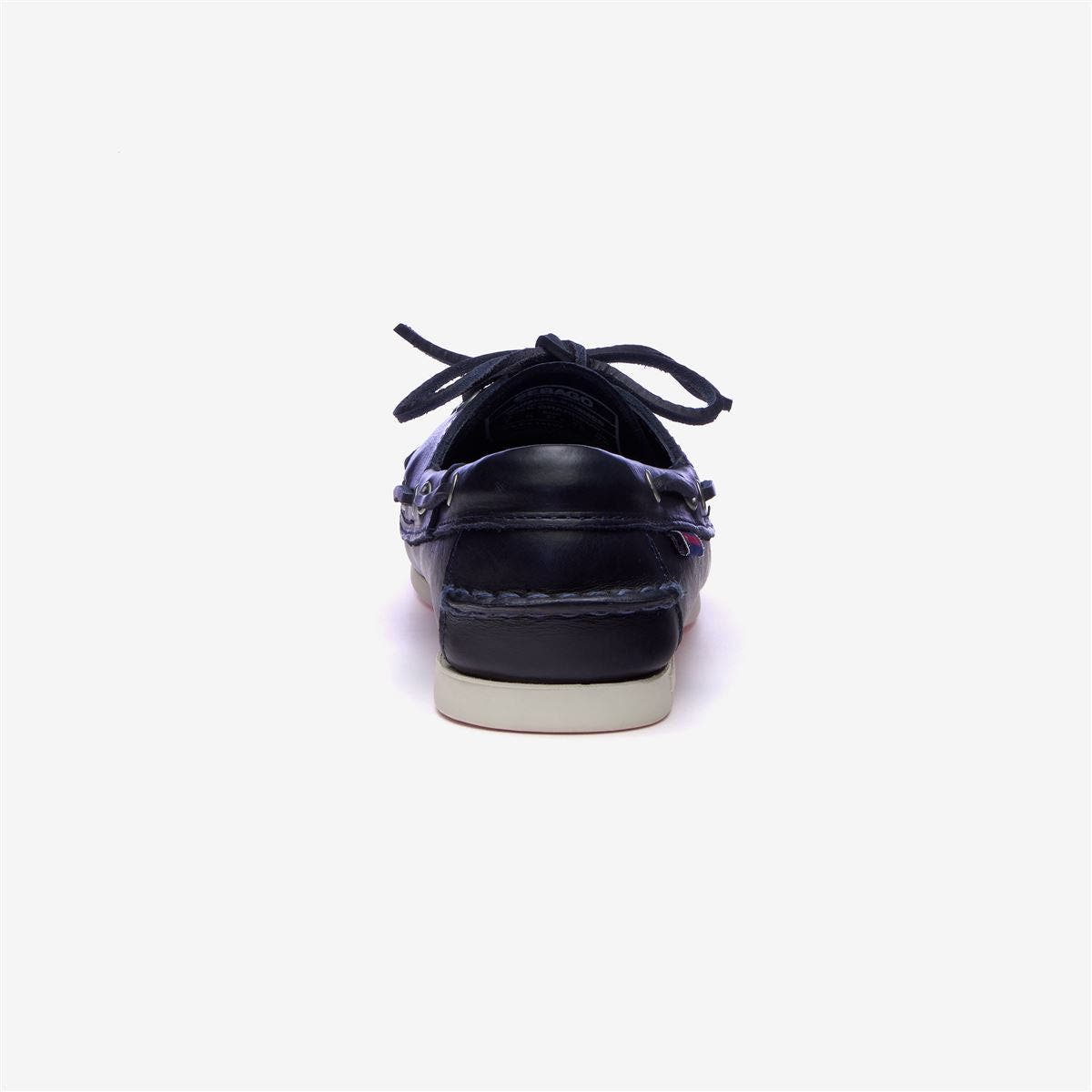 Jacqueline Waxy Woman Boat Shoes, Alternate, color, Blue Navy