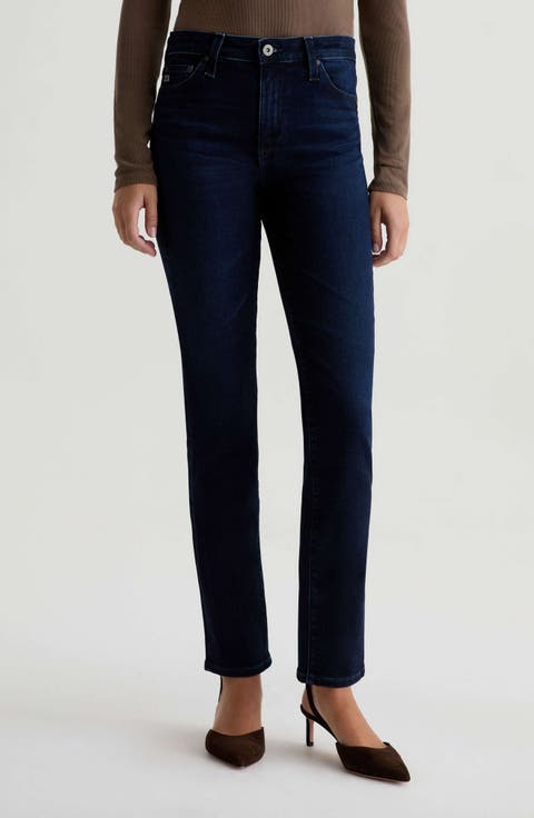 Mari Slim Straight Leg Jeans