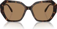 Swarovski 56mm Constella Round Sunglasses
