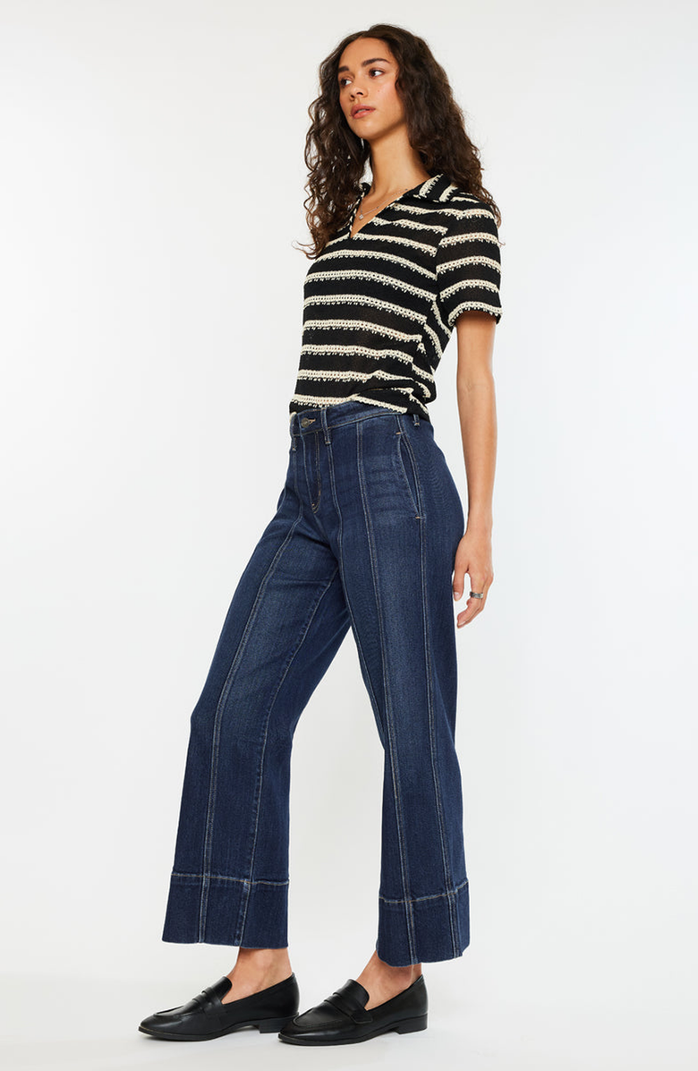 KanCan Ashley High Rise Wide Leg Jeans, Alternate, color, 