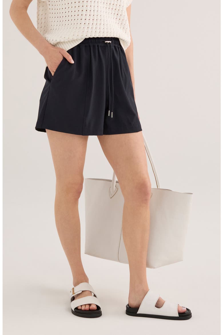 Esmond Drawstring Shorts, Alternate, color, NAVY