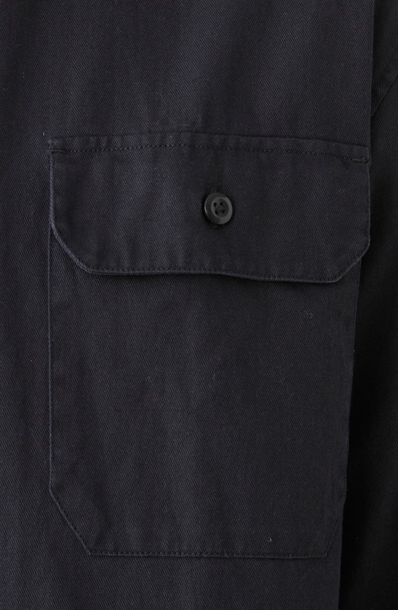 Frank And Oak Frank & Oak Military Twill Button-Up Shirt, Alternate, color, 