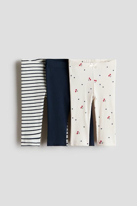 3-pack Cotton Leggings
