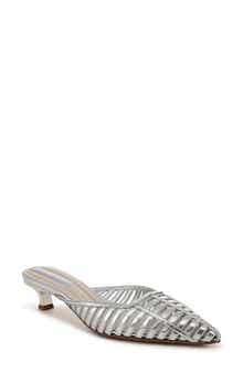 Franco Sarto Marline Pointed Toe Kitten Heel Pump