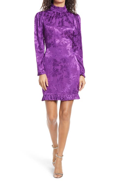 Zoe Floral Long Sleeve Minidress