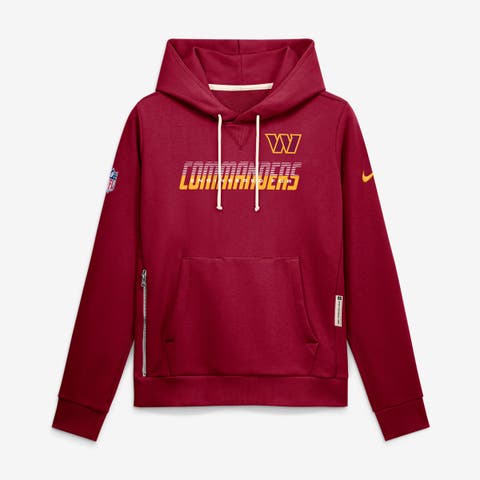 Women's Nike Burgundy Washington Commanders Sideline Standard Issue Dri-FIT Hoodie