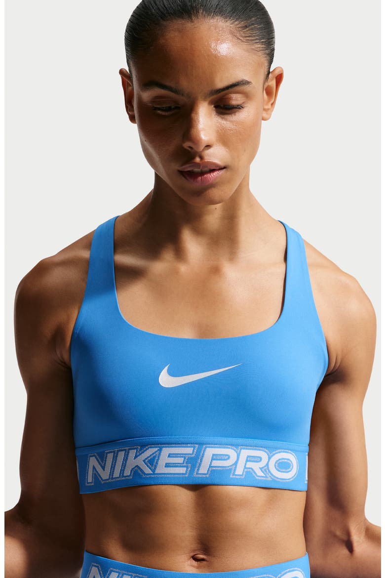 Pro Dri-FIT Sports Bra, Alternate, color, LIGHT PHOTO BLUE