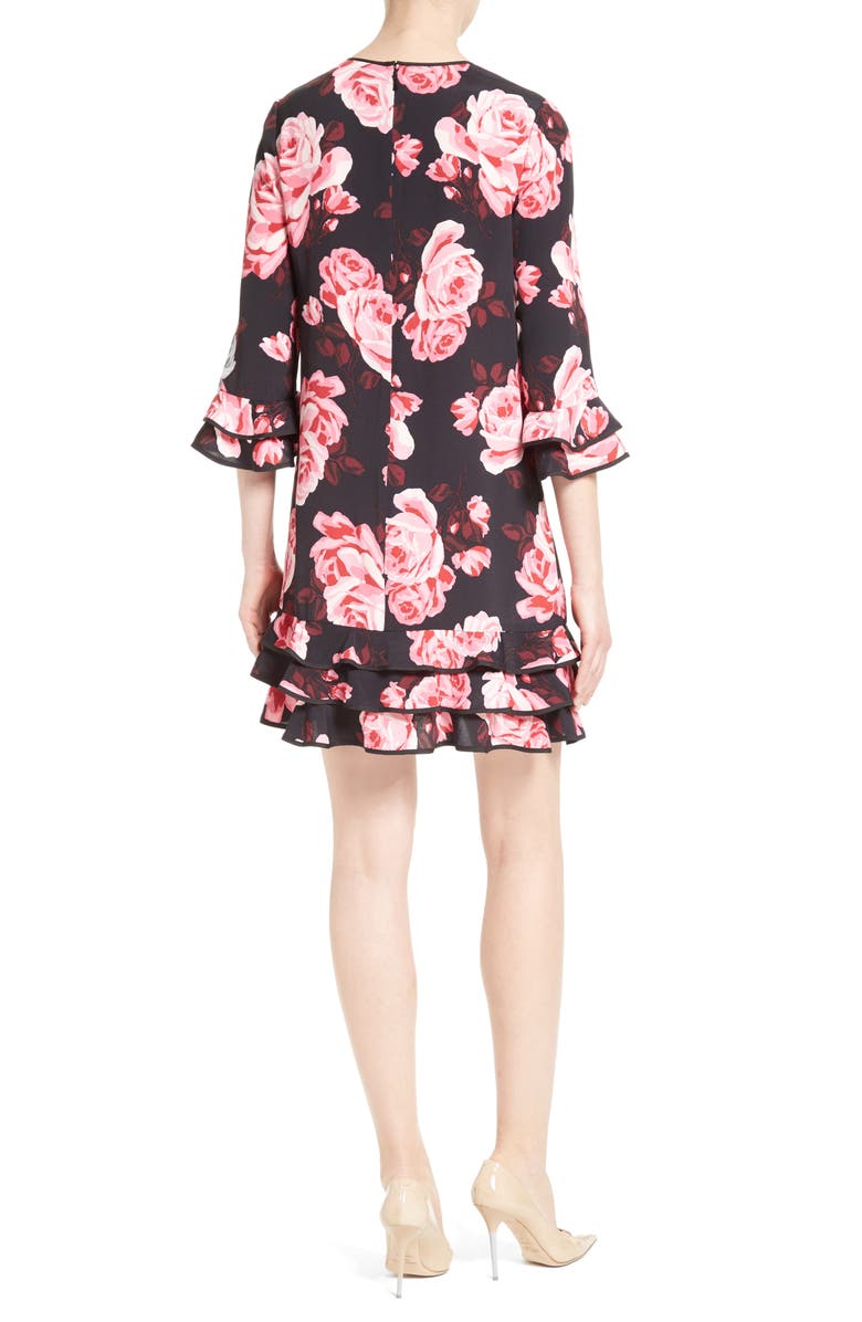 Kate Spade New York rosa ruffle shift dress, Alternate, color,