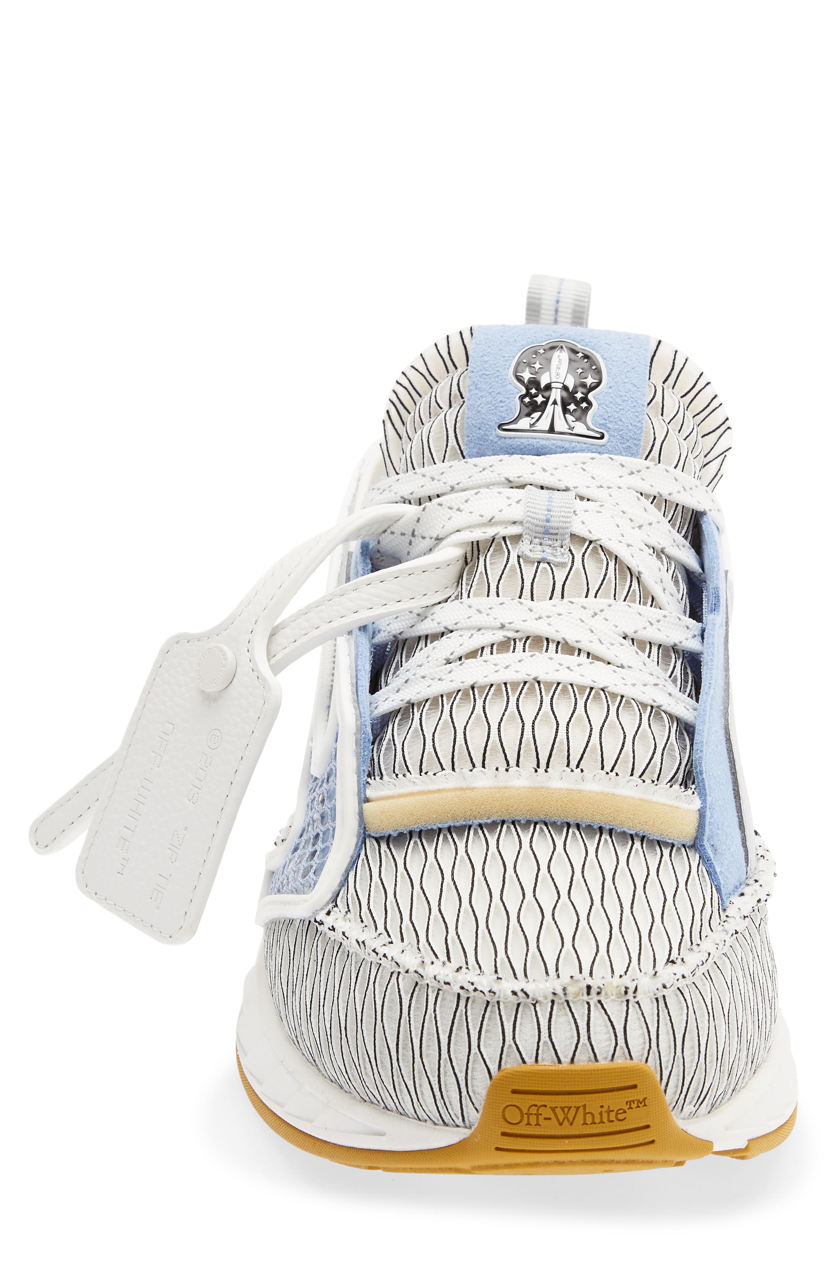 Space Memo Sneaker, Alternate, color, GREY/ LIGHT BLUE