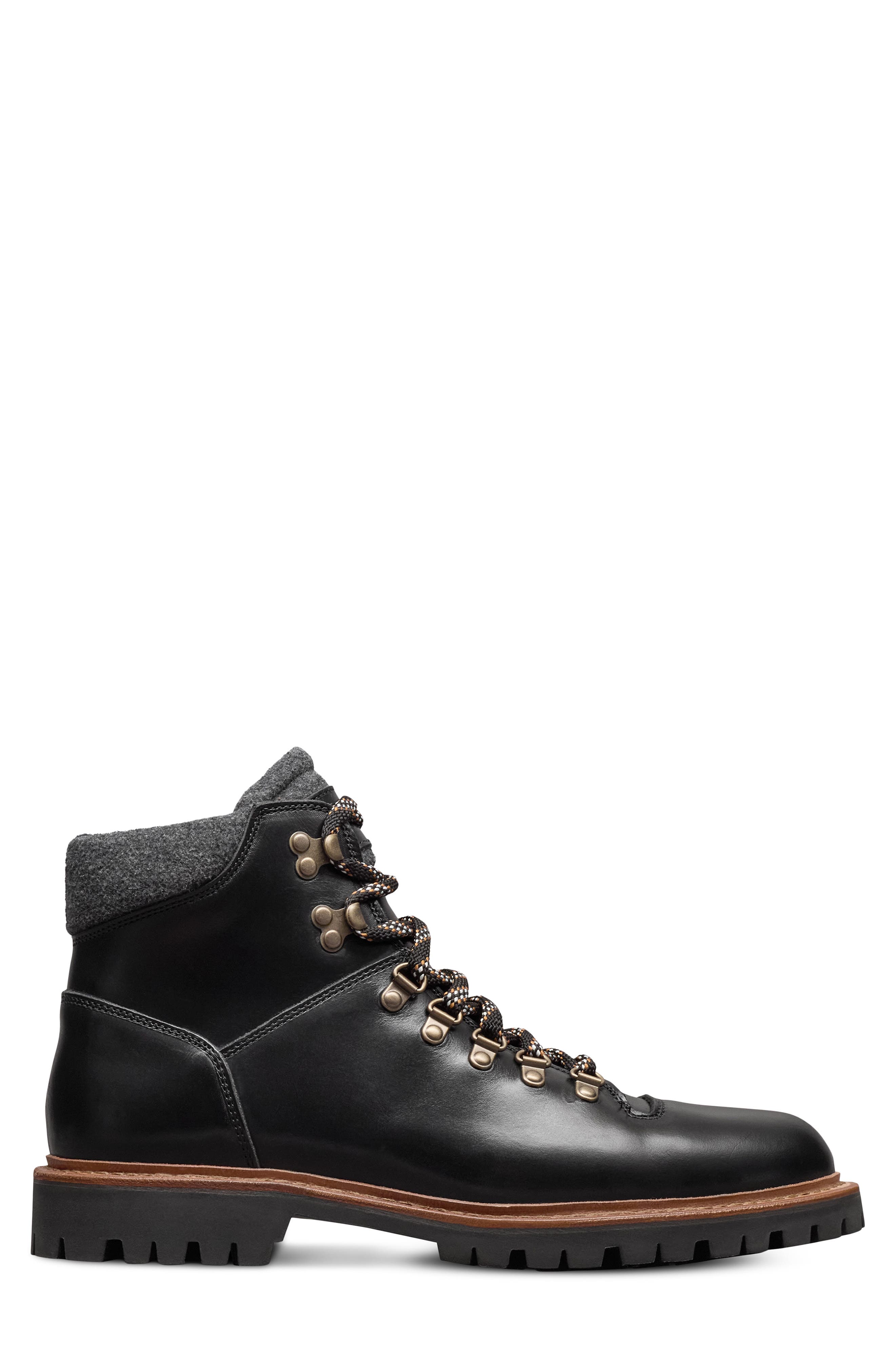 Whistler Waterproof Leather Boot, Alternate, color, BLACK