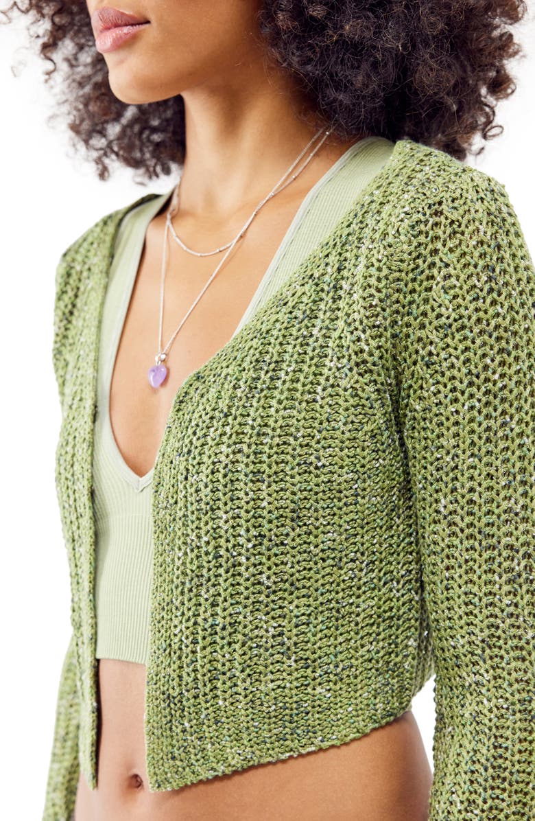 BDG Urban Outfitters Nep Cardigan, Alternate, color, 
