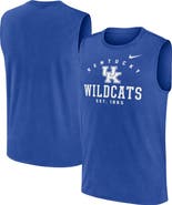 Nike Men's Nike Royal Kentucky Wildcats Primetime Legend Lock Up Performance Muscle Tank Top