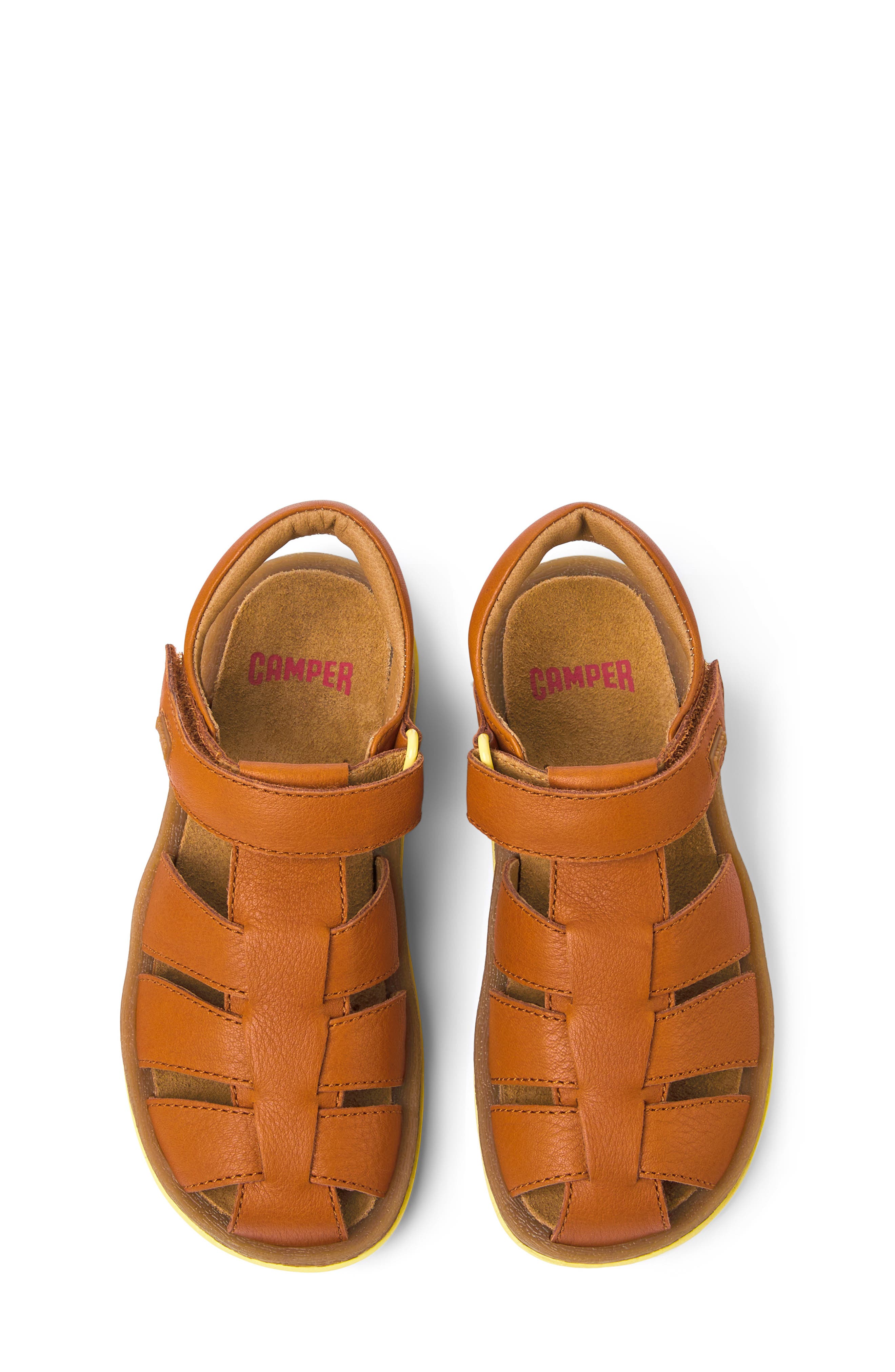 Camper Kids' Bicho Fisherman Sandal, Alternate, color, Medium Bro