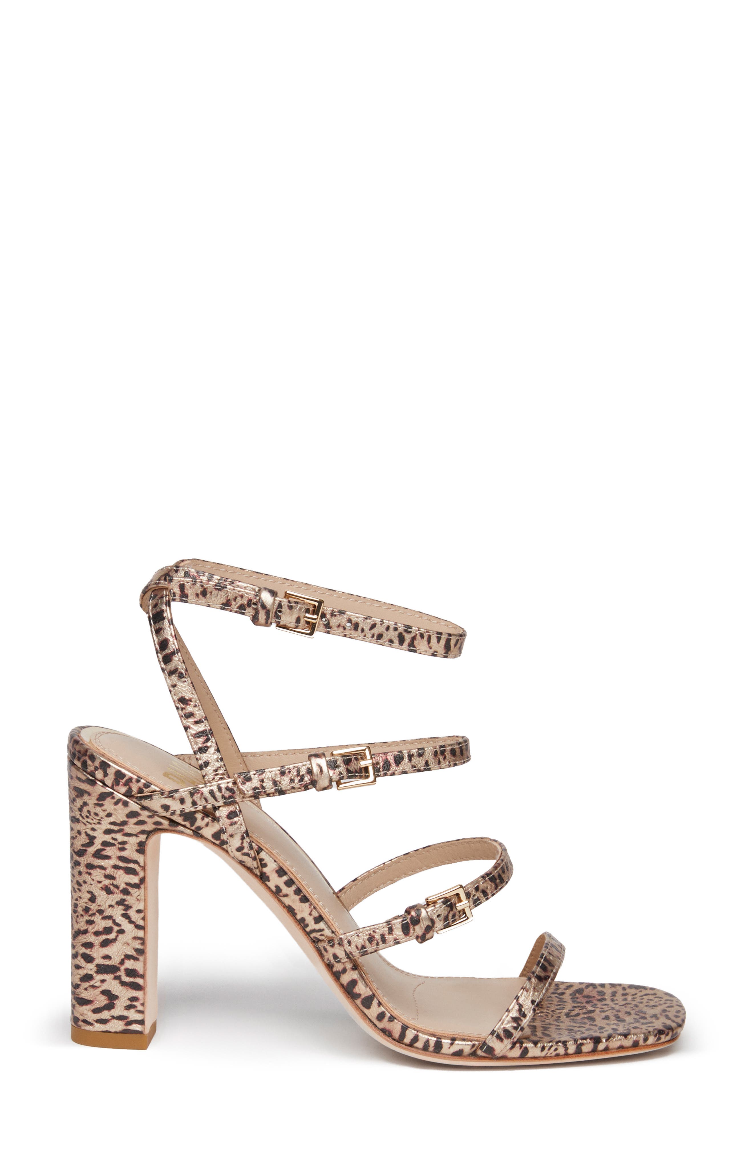 PAIGE Shannon Sandal, Alternate, color, Lt Gld Mlt