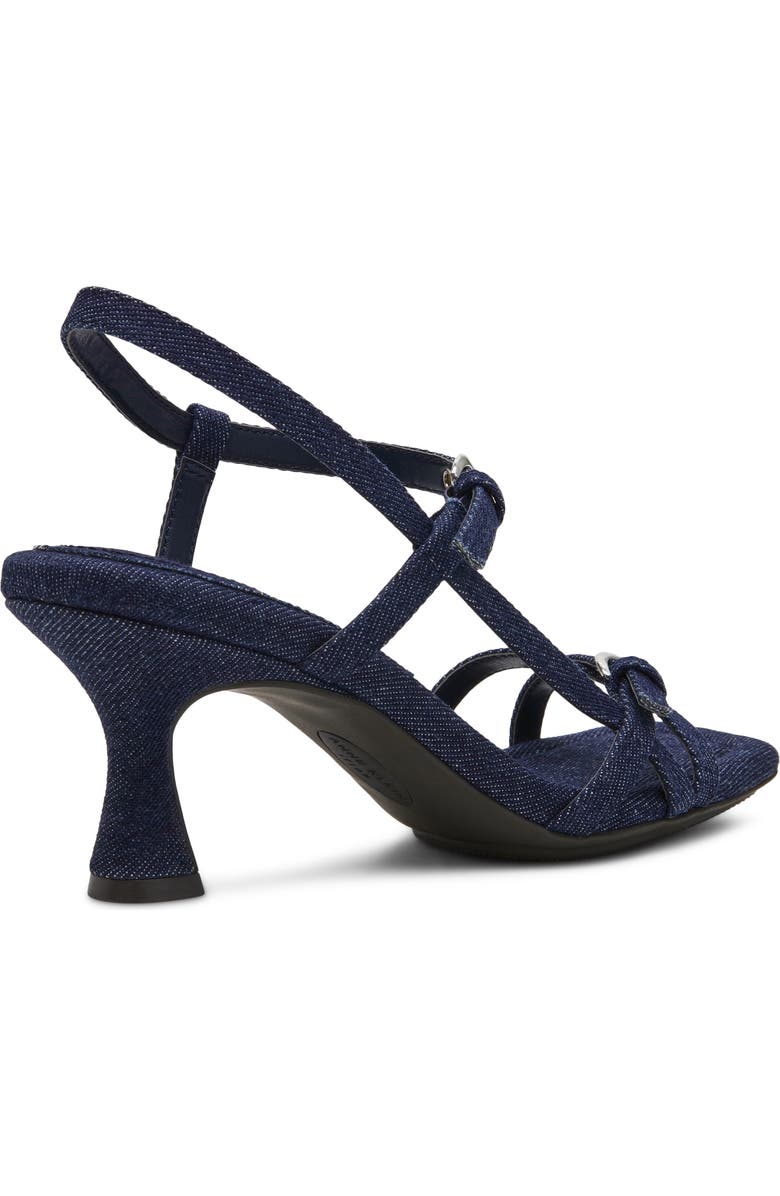 Anne Klein Jaydyn Kitten Heel Sandal, Alternate, color, Denim