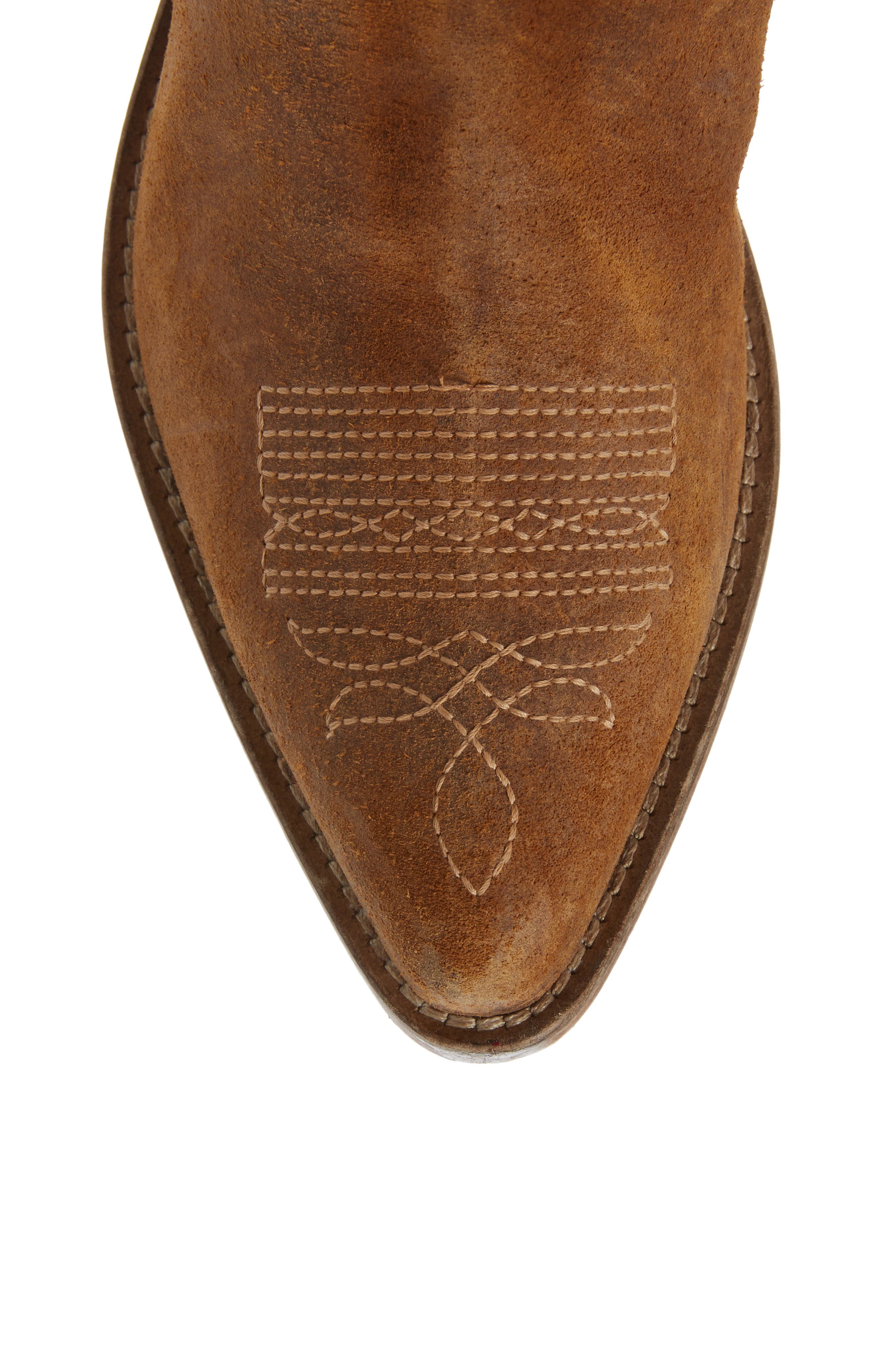 Golden Goose Wish Star Western Suede Tall Boot, Alternate, color, 