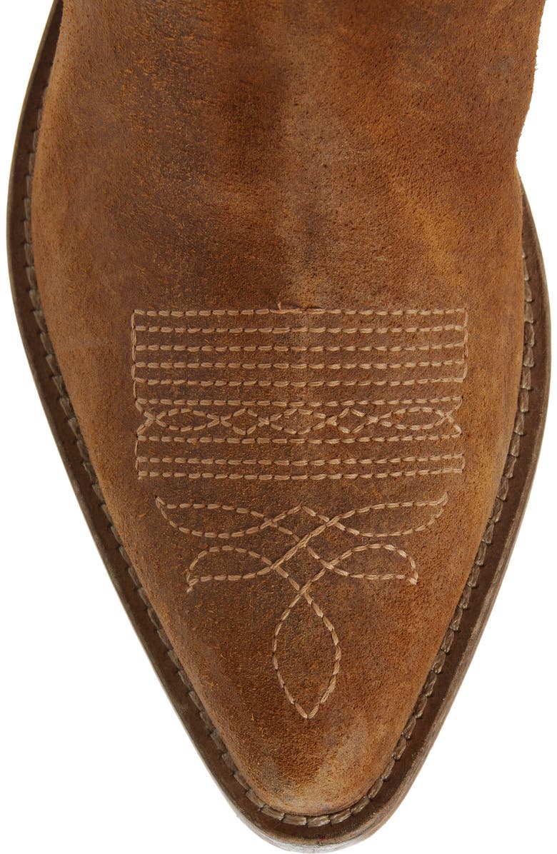 Golden Goose Wish Star Western Suede Tall Boot, Alternate, color,