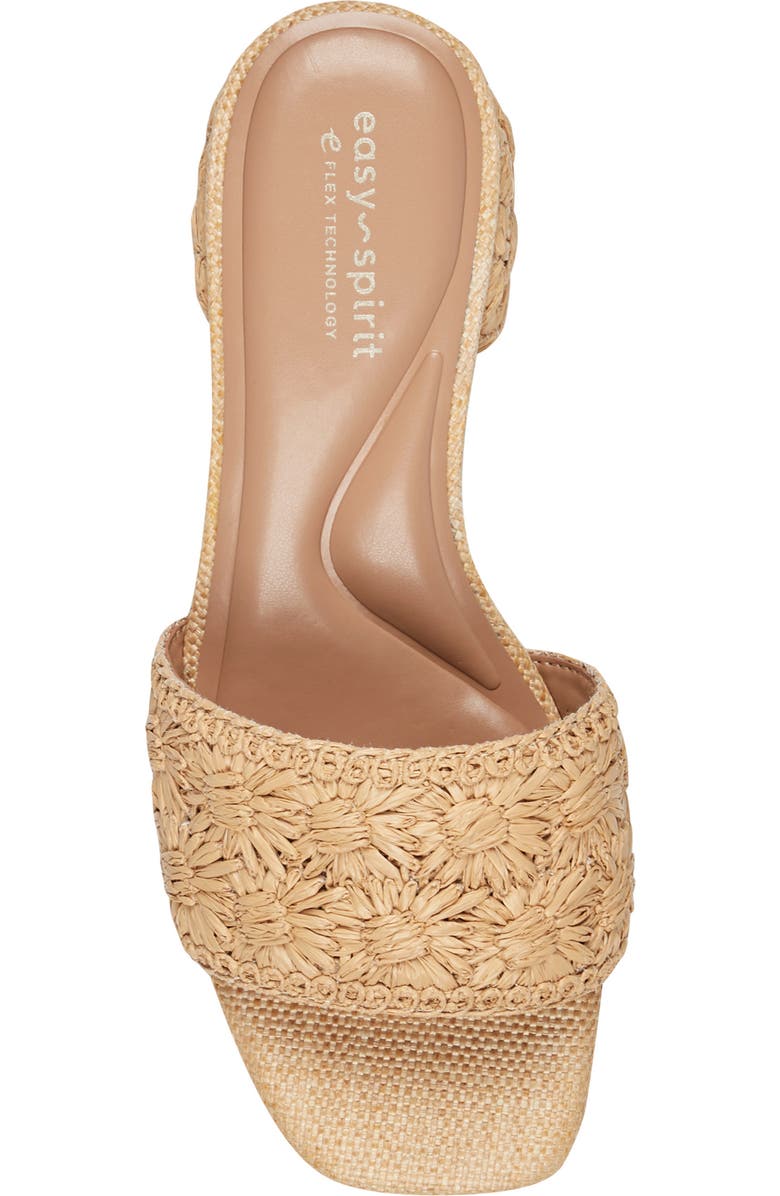 Easy Spirit Rosario Slide Sandal, Alternate, color, Light Natural