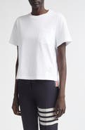 Thom Browne Medium Weight Cotton Jersey Boxy Pocket Tee