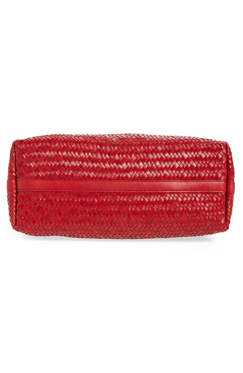 Madewell Handwoven Leather Tote