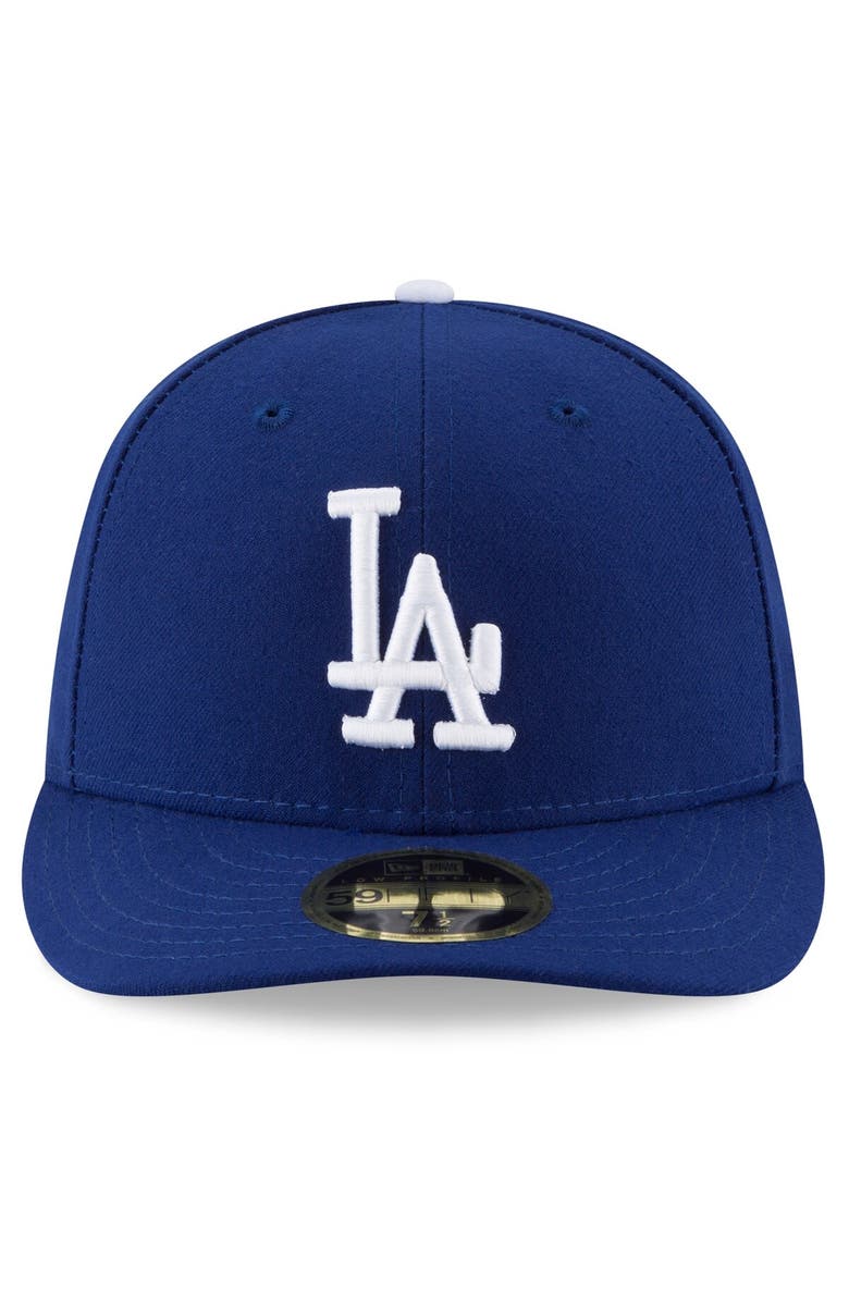 New Era Men's New Era  Royal Los Angeles Dodgers 2023 Postseason Low Profile 59FIFTY Fitted Hat, Alternate, color, 