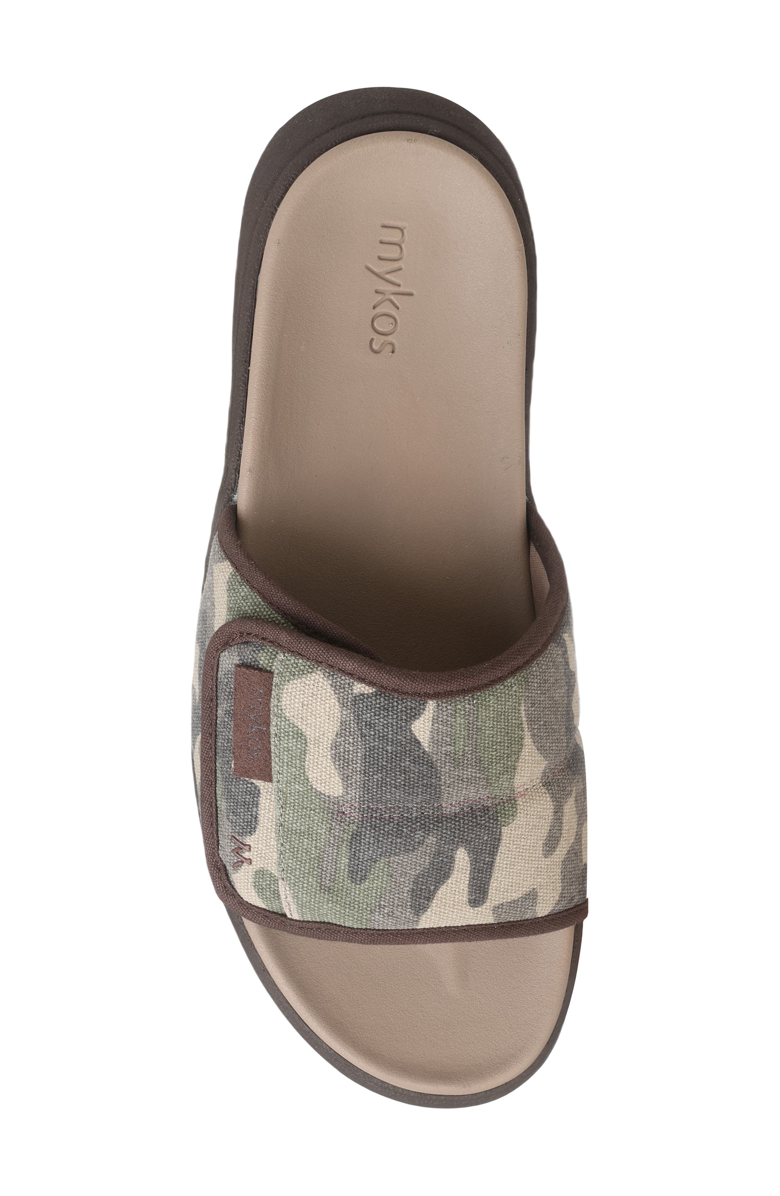 Mykos Gill Sandal, Alternate, color, Camo