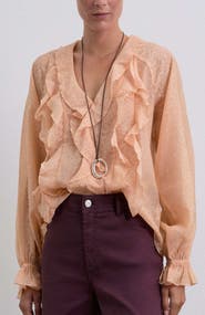 Scalpers Leopardfrills Shirt